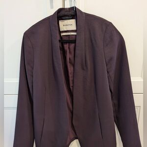 Burgundy blazer from Babaton size 8
